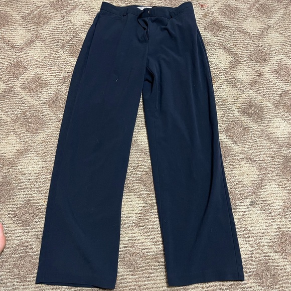 Briggs New York Pants - Briggs New York Navy Formal Business Slacks